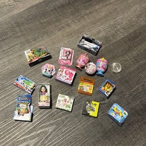 Mini Brand Zuru Toy Replica Tiny Dollhouse Display 17pc